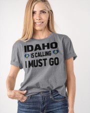 Idaho Is Calling Classic T-Shirt apparel-classic-tshirt-lifestyle-front-100
