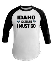 Idaho Is Calling Baseball Tee tile