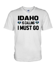 Idaho Is Calling V-Neck T-Shirt tile