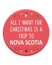 A Trip To Nova Scotia Circle ornament - single (porcelain) front