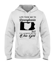 OHIO GIRL LIFE TOOK ME TO PENNSYLVANIA Hooded Sweatshirt tile