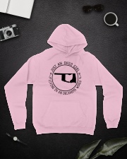 OHIO GIRL LIVING IN OKLAHOMA Hooded Sweatshirt lifestyle-unisex-hoodie-front-9