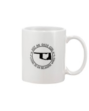 OHIO GIRL LIVING IN OKLAHOMA Mug tile