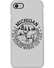 Michigan that place forever in your heart Phone Case tile