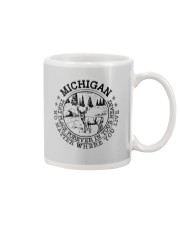 Michigan that place forever in your heart Mug tile