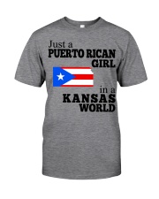PUERTO RICAN GIRL IN KANSAS Classic T-Shirt front