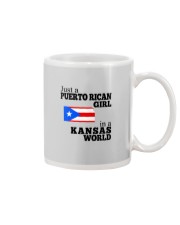 PUERTO RICAN GIRL IN KANSAS Mug tile
