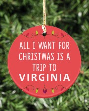 A Trip To Virginia Circle ornament - single (porcelain) aos-circle-ornament-single-porcelain-lifestyles-02