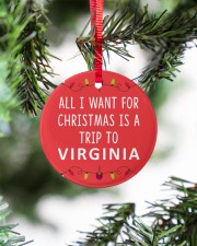 A Trip To Virginia Circle ornament - single (porcelain) aos-circle-ornament-single-porcelain-lifestyles-07
