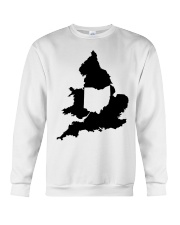 MAP OHIO IN ENGLAND Crewneck Sweatshirt tile