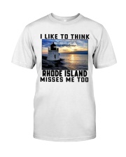 Rhode Island Misses Me Too Classic T-Shirt tile