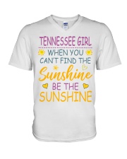 Tennessee Girl- Be The Sunshine V-Neck T-Shirt tile