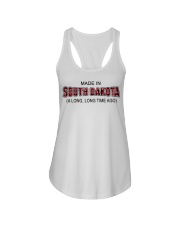 Made In South Dakota A Long Long Time Ago Ladies Flowy Tank tile