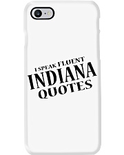 I Speak Fluent Indiana Quotes Phone Case tile