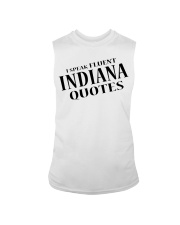 I Speak Fluent Indiana Quotes Sleeveless Tee tile