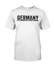 Germany - My Story Begins Classic T-Shirt tile