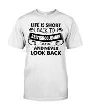 Back To British Columbia Classic T-Shirt tile