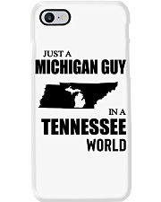 MICHIGAN GUY IN TENNESSEE Phone Case tile