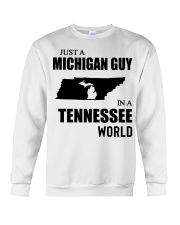 MICHIGAN GUY IN TENNESSEE Crewneck Sweatshirt tile