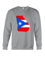FLAG PUERTO RICO IN GEORGIA Crewneck Sweatshirt tile