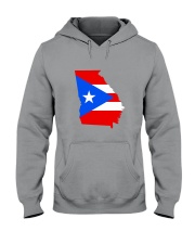 FLAG PUERTO RICO IN GEORGIA Hooded Sweatshirt tile