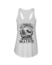 I JUST NEED TO GO TO MAINE Ladies Flowy Tank tile