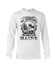 I JUST NEED TO GO TO MAINE Long Sleeve Tee tile