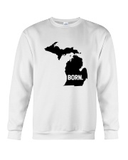 Michigan - Born Crewneck Sweatshirt tile