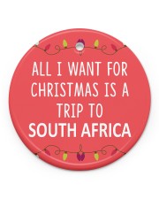 A Trip To South Africa Circle ornament - single (porcelain) front