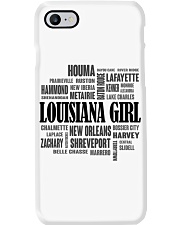 Louisiana girl cities Phone Case tile