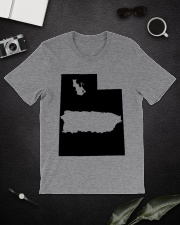 MAP PUERTO RICO IN UTAH Classic T-Shirt lifestyle-mens-crewneck-front-16