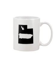 MAP PUERTO RICO IN UTAH Mug tile