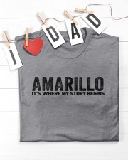 Amarillo - My Story Begins Classic T-Shirt apparel-classic-tshirt-lifestyle-front-207