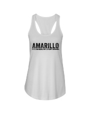 Amarillo - My Story Begins Ladies Flowy Tank tile
