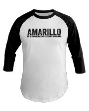 Amarillo - My Story Begins Baseball Tee tile