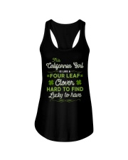 Lucky To Have - This California Girl Ladies Flowy Tank tile