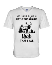 A Little Trip Around Utah V-Neck T-Shirt tile