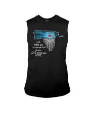 PUERTO RICO ILLINOIS LOVE BRINGS YOU HOME Sleeveless Tee tile