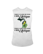 I MISS MICHIGAN Sleeveless Tee tile