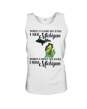 I MISS MICHIGAN Unisex Tank tile