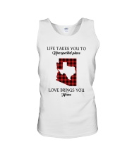 Love Brings You Home Texas Arizona Unisex Tank tile