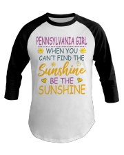 Pennsylvania Girl- Be The Sunshine Baseball Tee tile