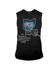 OHIO LOUISIANA LOVE BRINGS YOU HOME Sleeveless Tee tile
