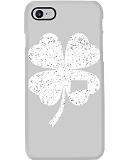Connecticut Map - Four Leaf Clover Phone Case tile