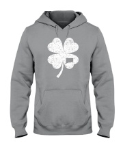 Connecticut Map - Four Leaf Clover Hooded Sweatshirt tile