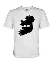 Ireland - Born V-Neck T-Shirt tile