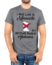 Began In Alabama - Live In Minnesota Classic T-Shirt custom-t-shirts-classic-lifestyle-front-221