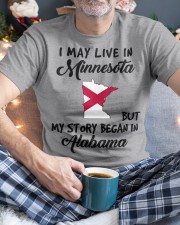 Began In Alabama - Live In Minnesota Classic T-Shirt custom-t-shirts-classic-lifestyle-front-342