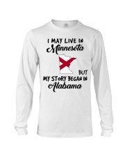 Began In Alabama - Live In Minnesota Long Sleeve Tee tile