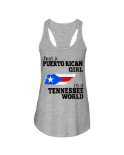 PUERTO RICAN GIRL IN TENNESSEE Ladies Flowy Tank tile